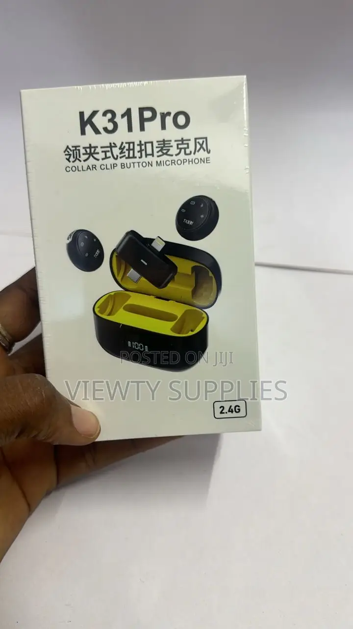 Pro Wireless Lavalier Microphone Set