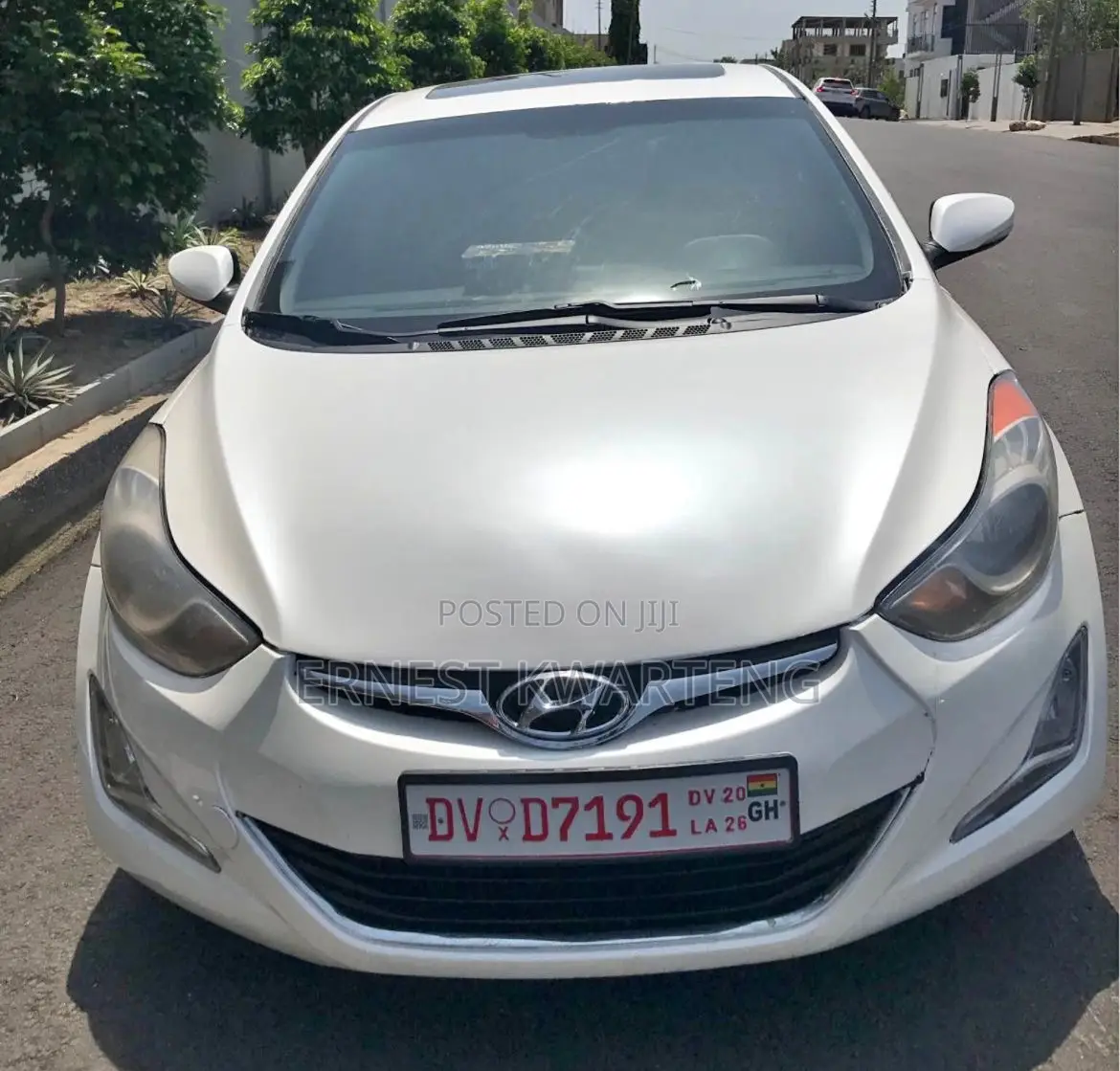Hyundai Elantra 2013 White