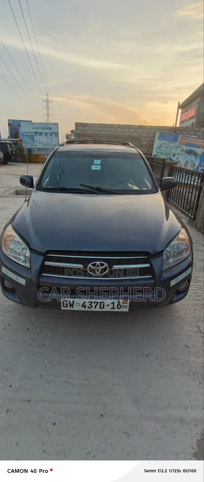 Toyota RAV4 2.5 Limited 2010 Blue