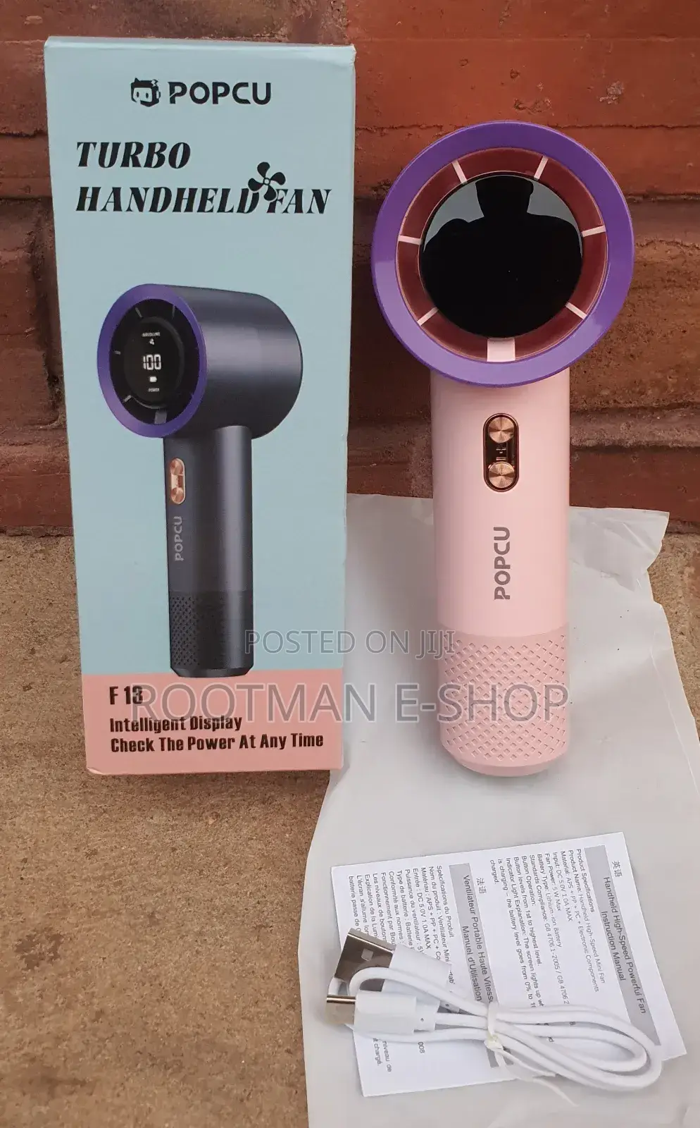 Popcu Turbo Handheld Fan