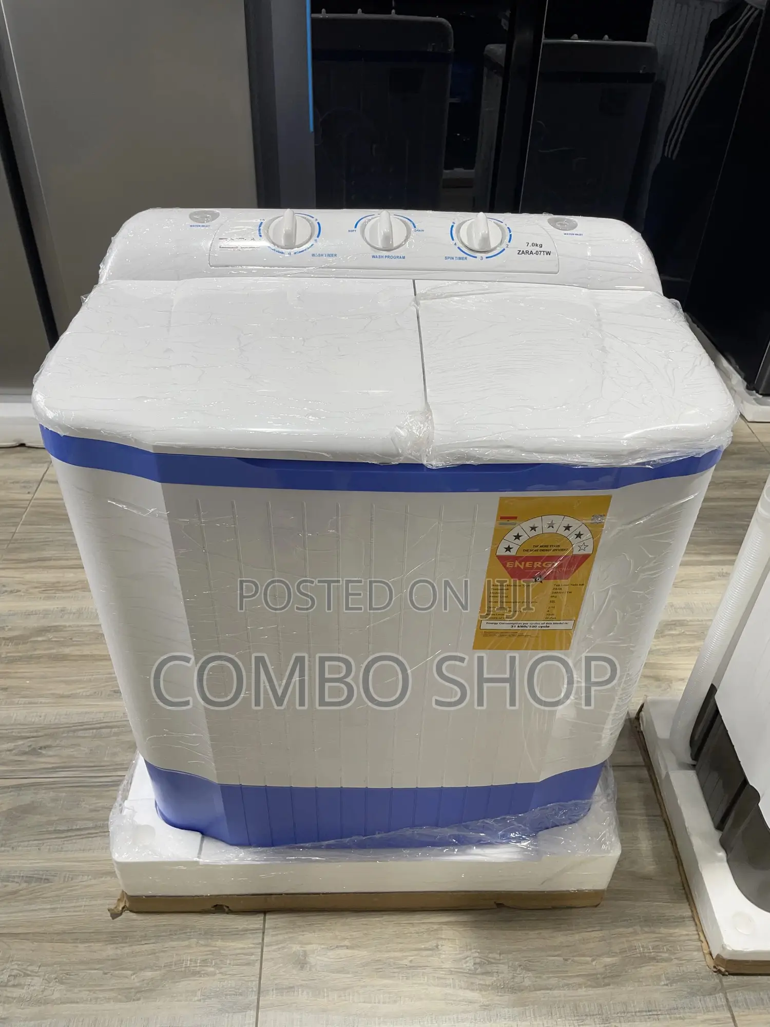 Zara 7kg Twin Tub Washing Machine