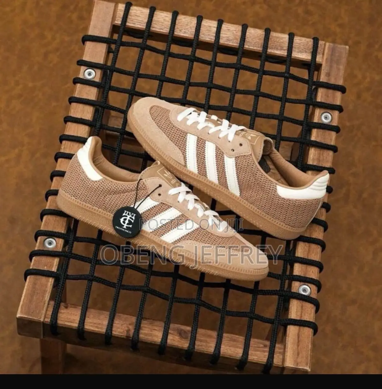 Original Adidas Samba Og Brown Desert