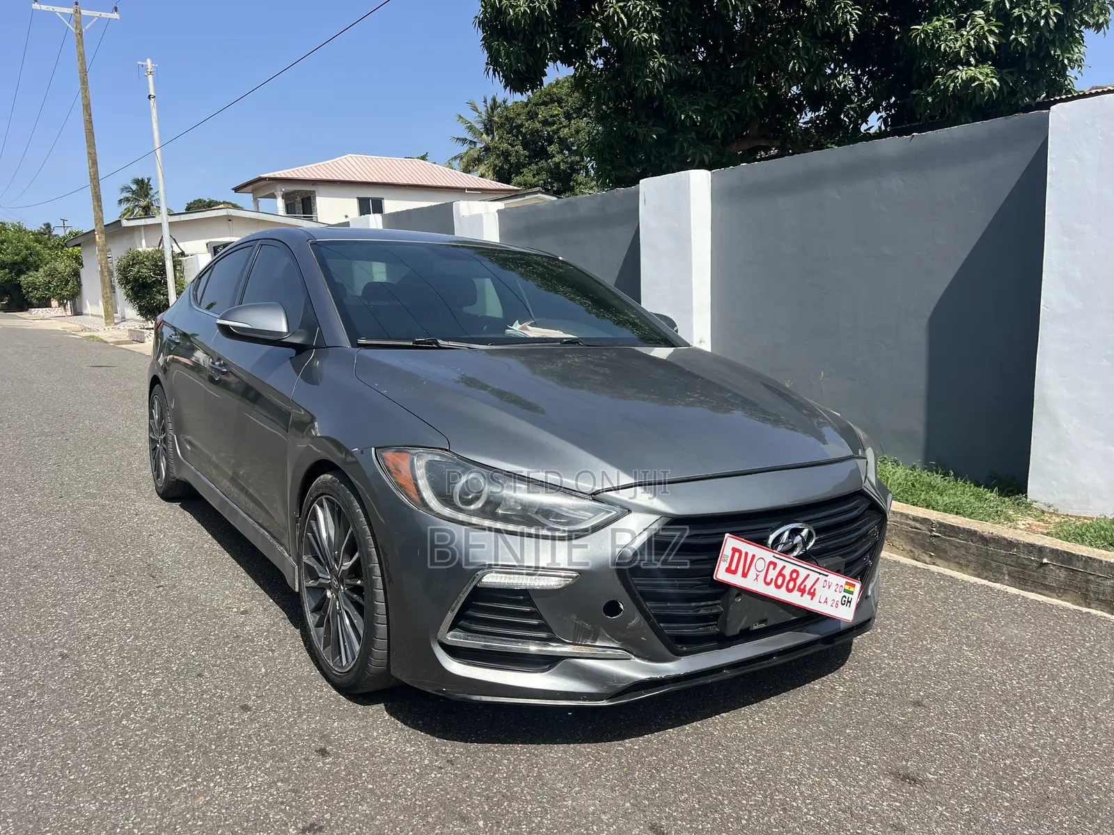 Hyundai Elantra Sport 2018 Gray