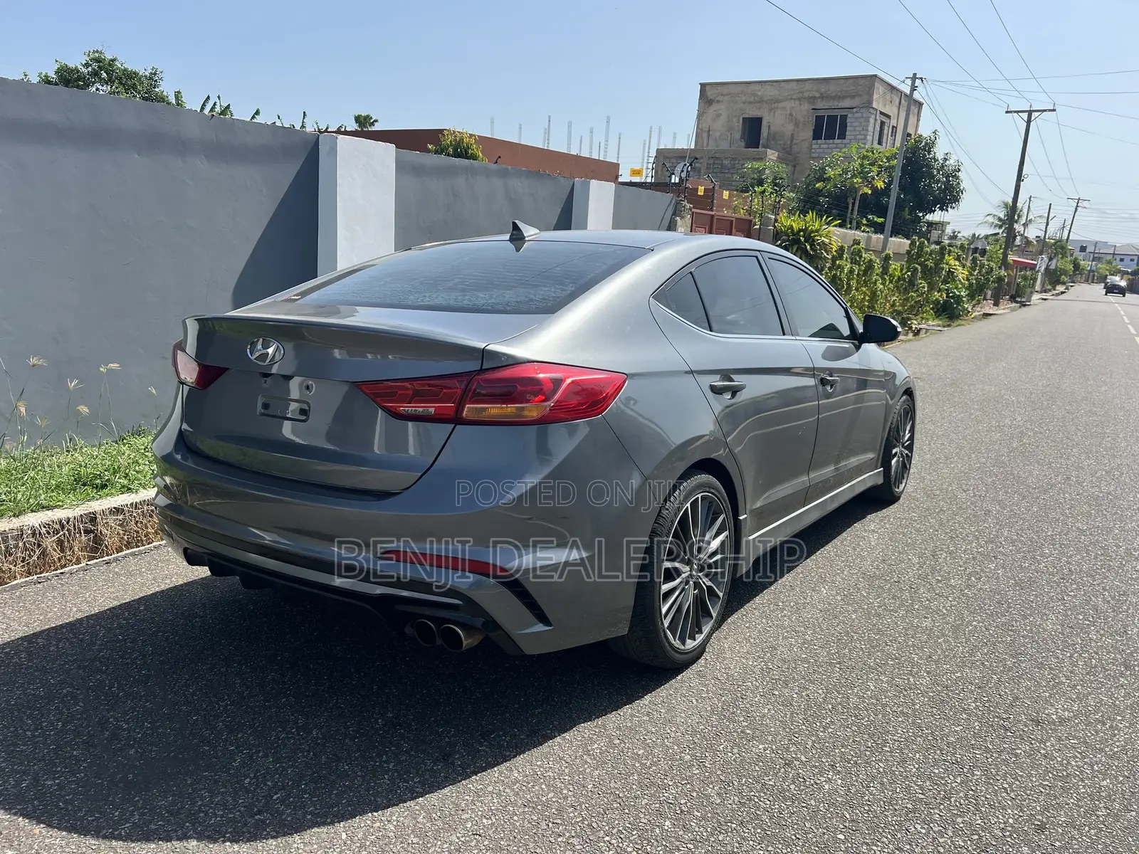 Hyundai Elantra Sport 2018 Gray