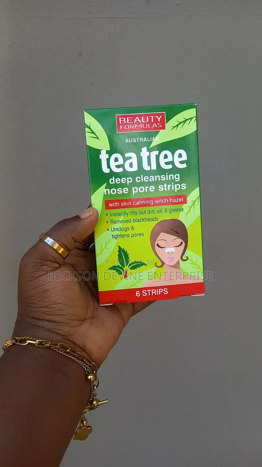 Beauty Fomular Tea Tree Nose Strips