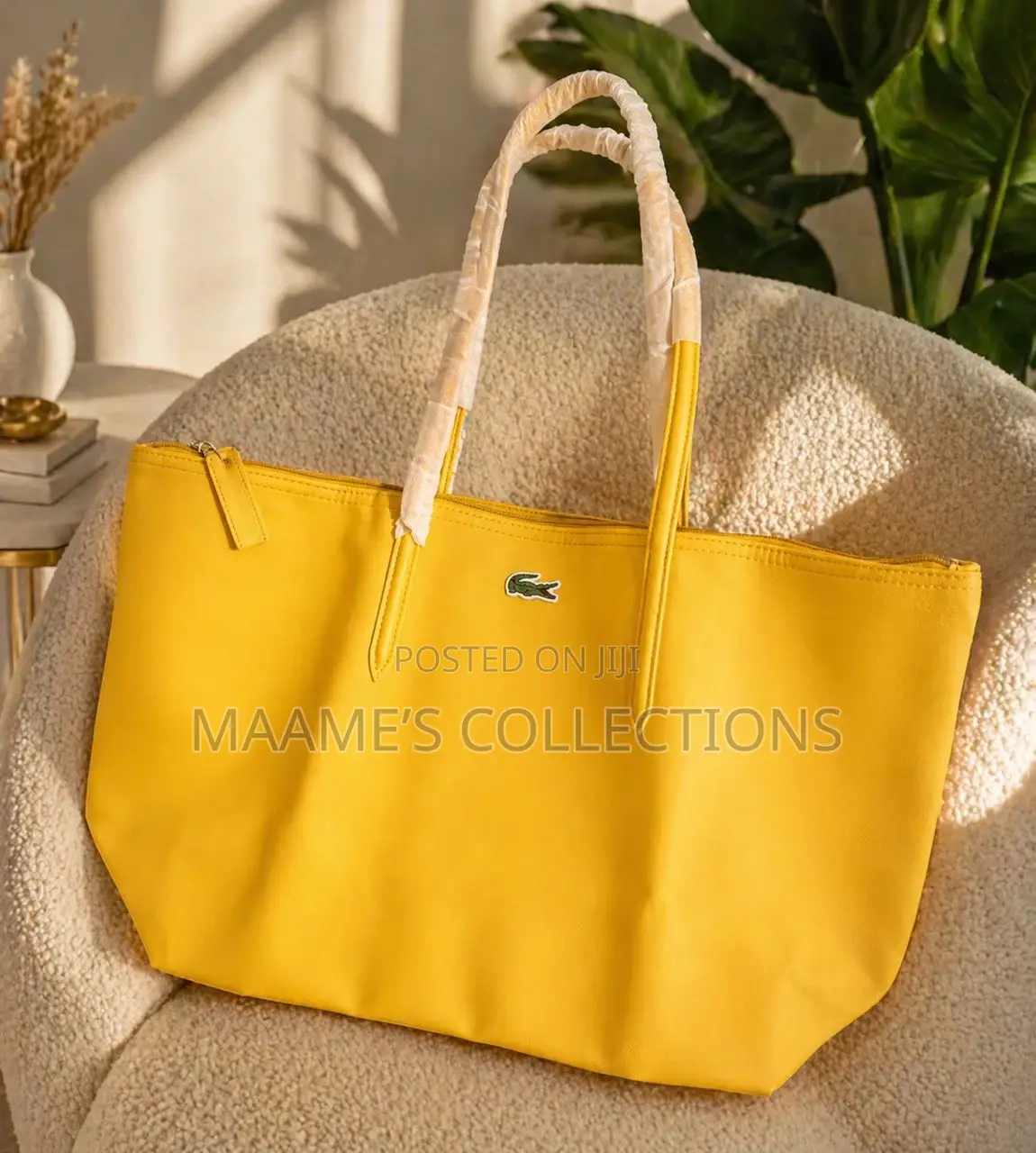 Lacoste Tote Bag Large Capacity