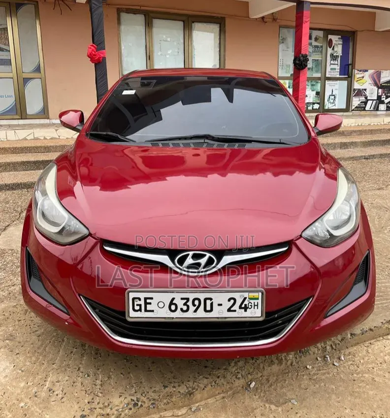 Hyundai Elantra Limited Sedan FWD (1.8L 4cyl 6A) 2016 Red