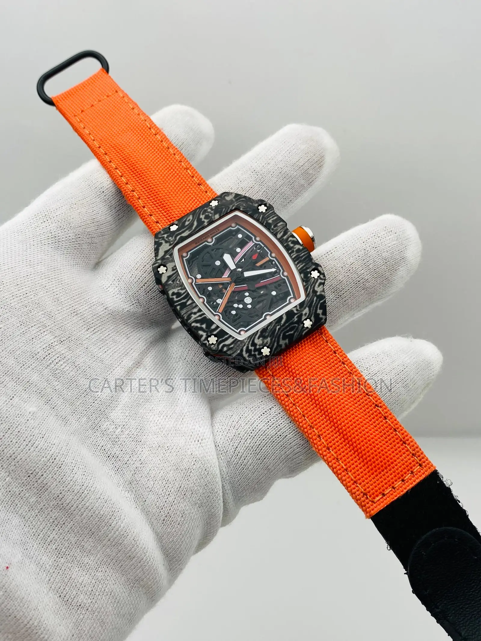 Newest Richard Mille With Material Strap