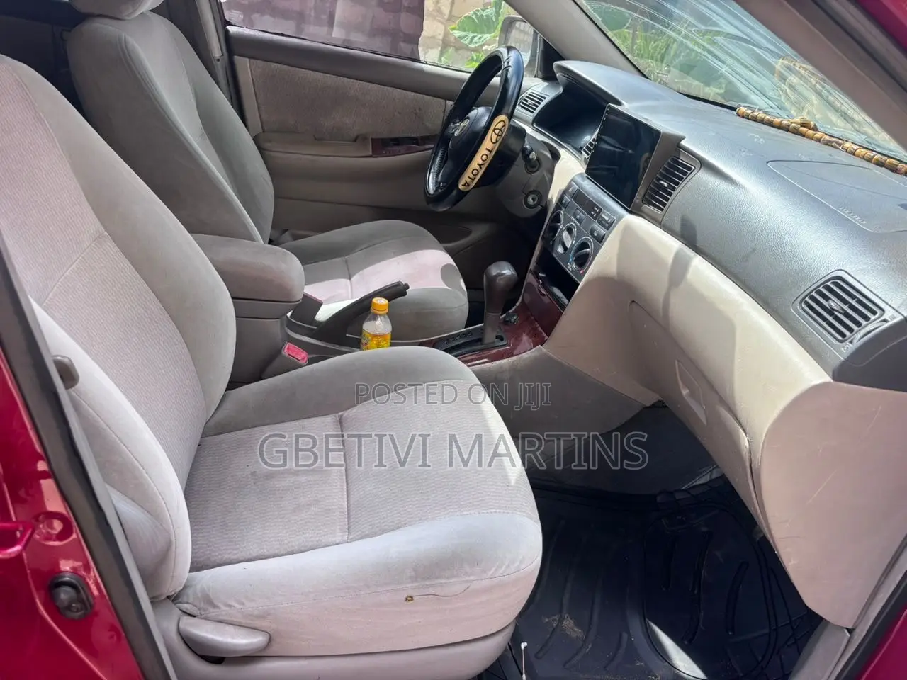 Toyota Corolla 2008 Red