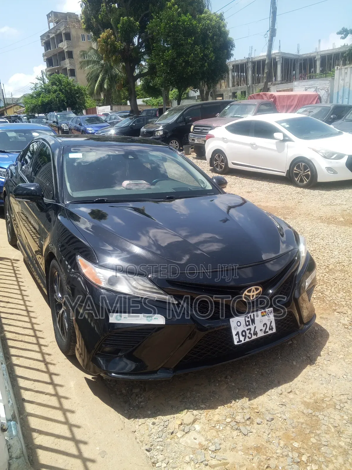 Toyota Camry XSE FWD (2.5L 4cyl 8AM) 2018 Black