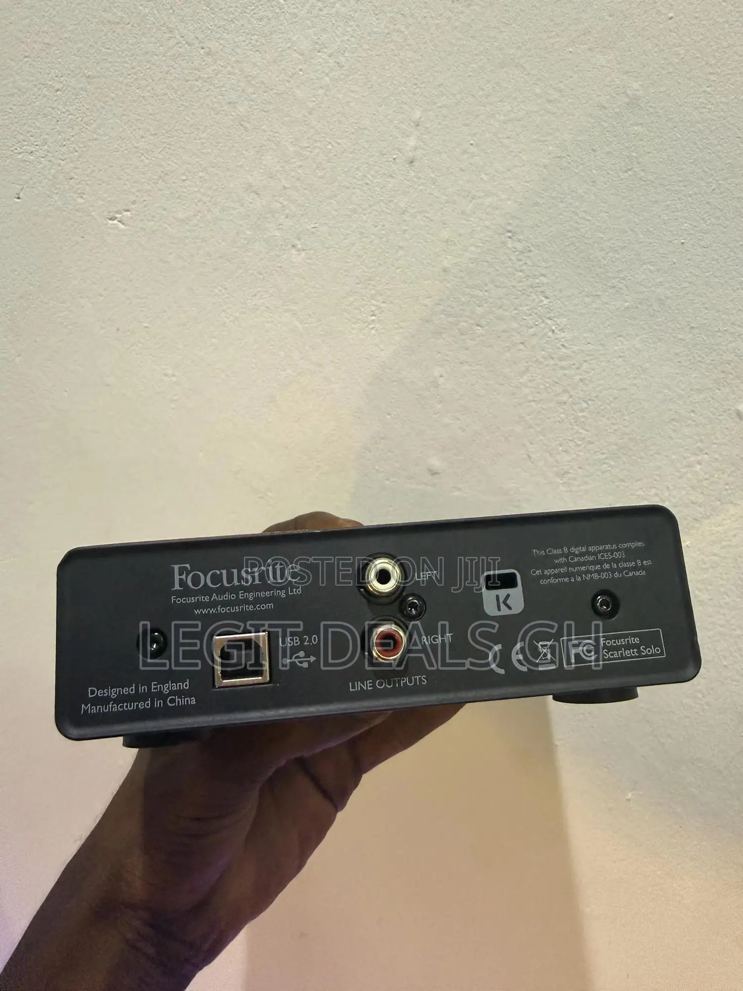 Focusrite Recording Interface Solo