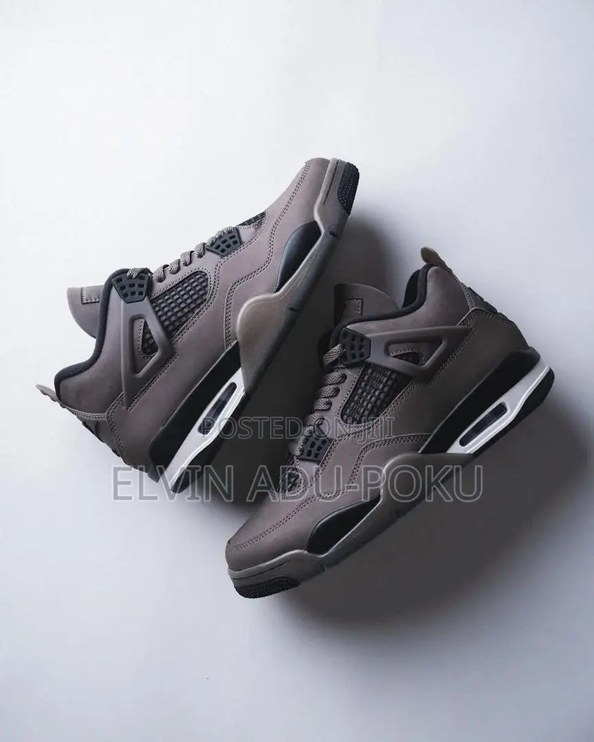 Air Jordan 4 Retro 'Cave Stone Black' Sneakers