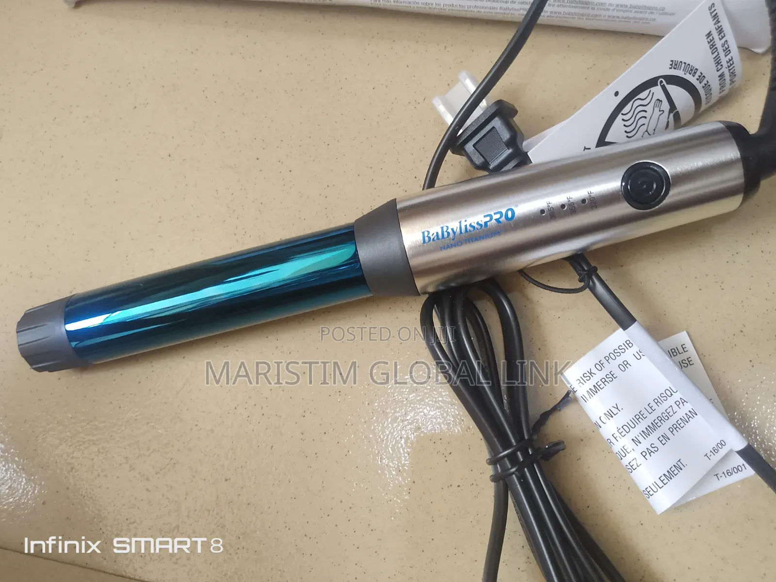 Mini Babylisspro Nano Titanium(1" Compact Curling Wand)