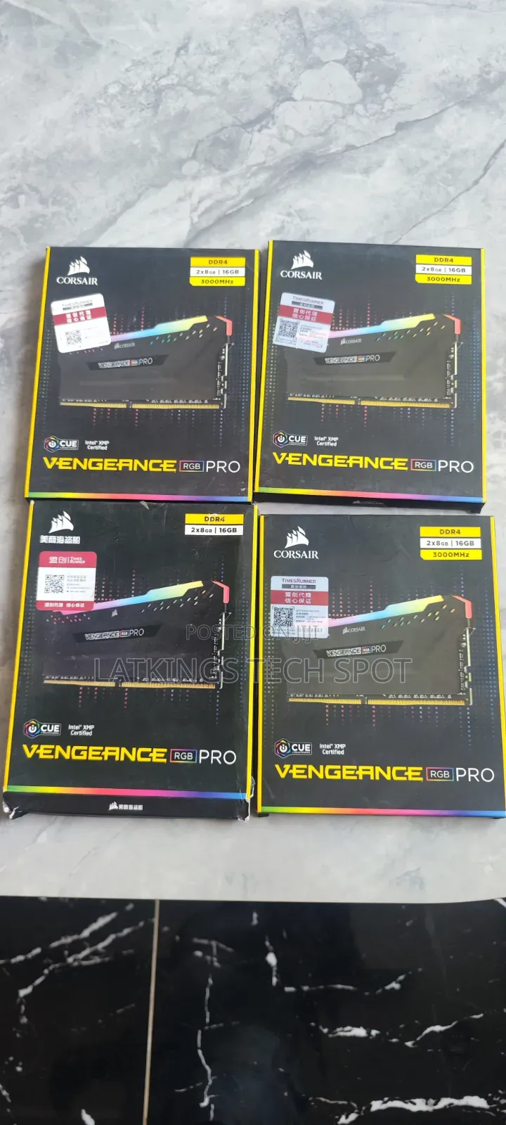 Corsair Vengeance Pro RGB Ddr4 16gb 3000mhz