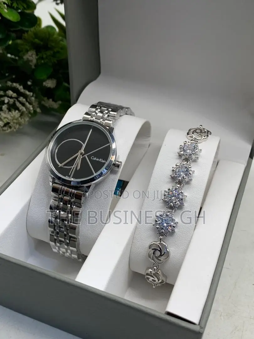 Watch and Bracelet Set for Women