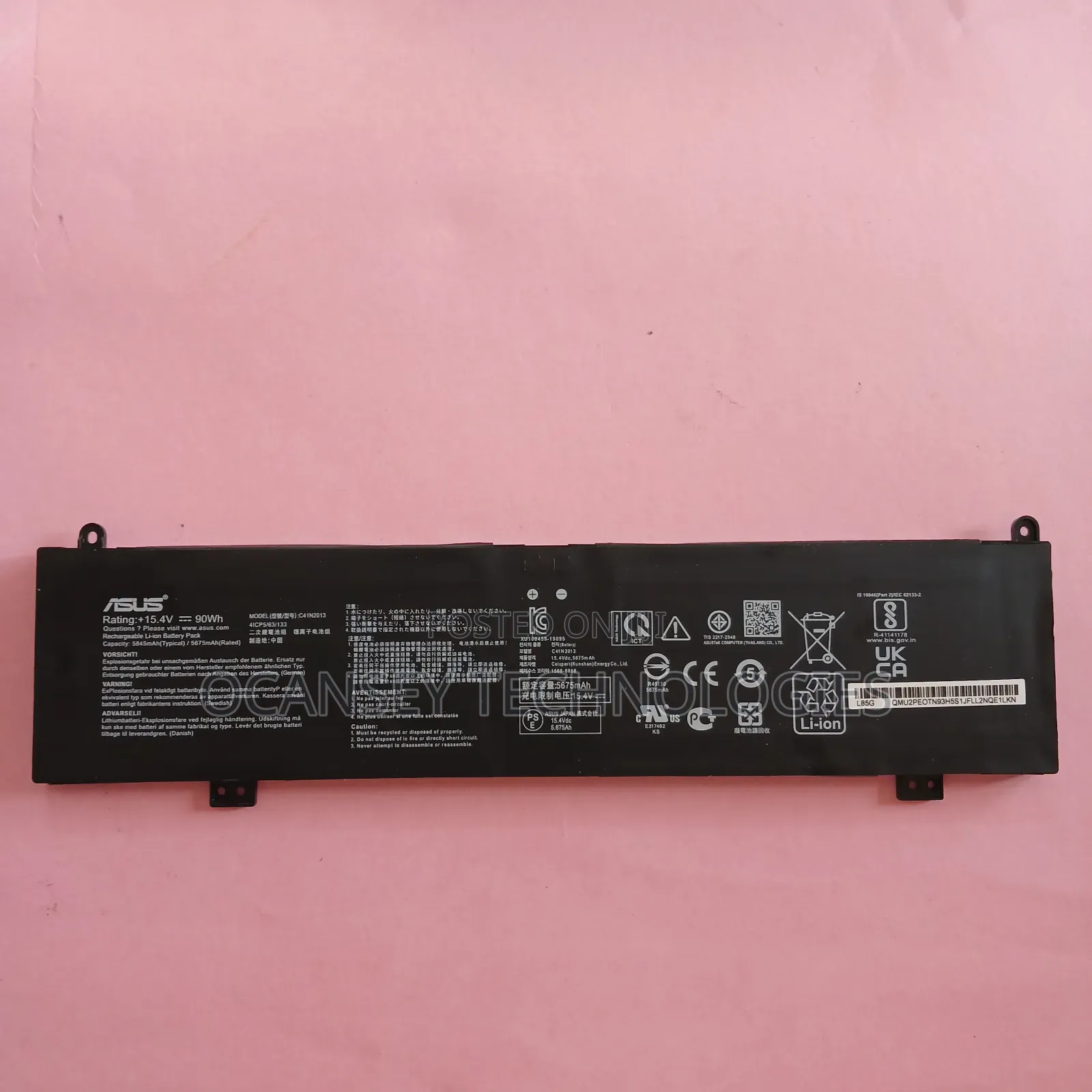 Asus C41n2013 Laptop Battery for Asus Rog Strix Scar 15 G533 Scar17g15