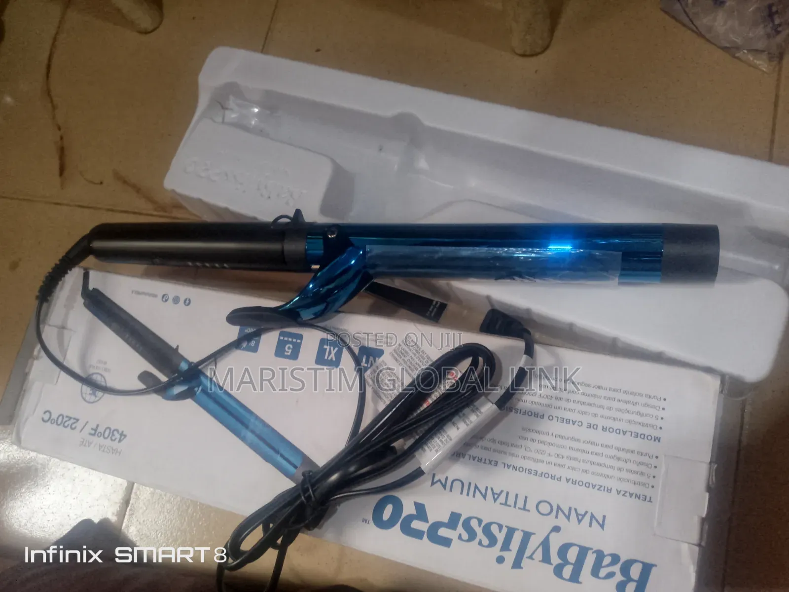 Extra Long Professional Curling Iron