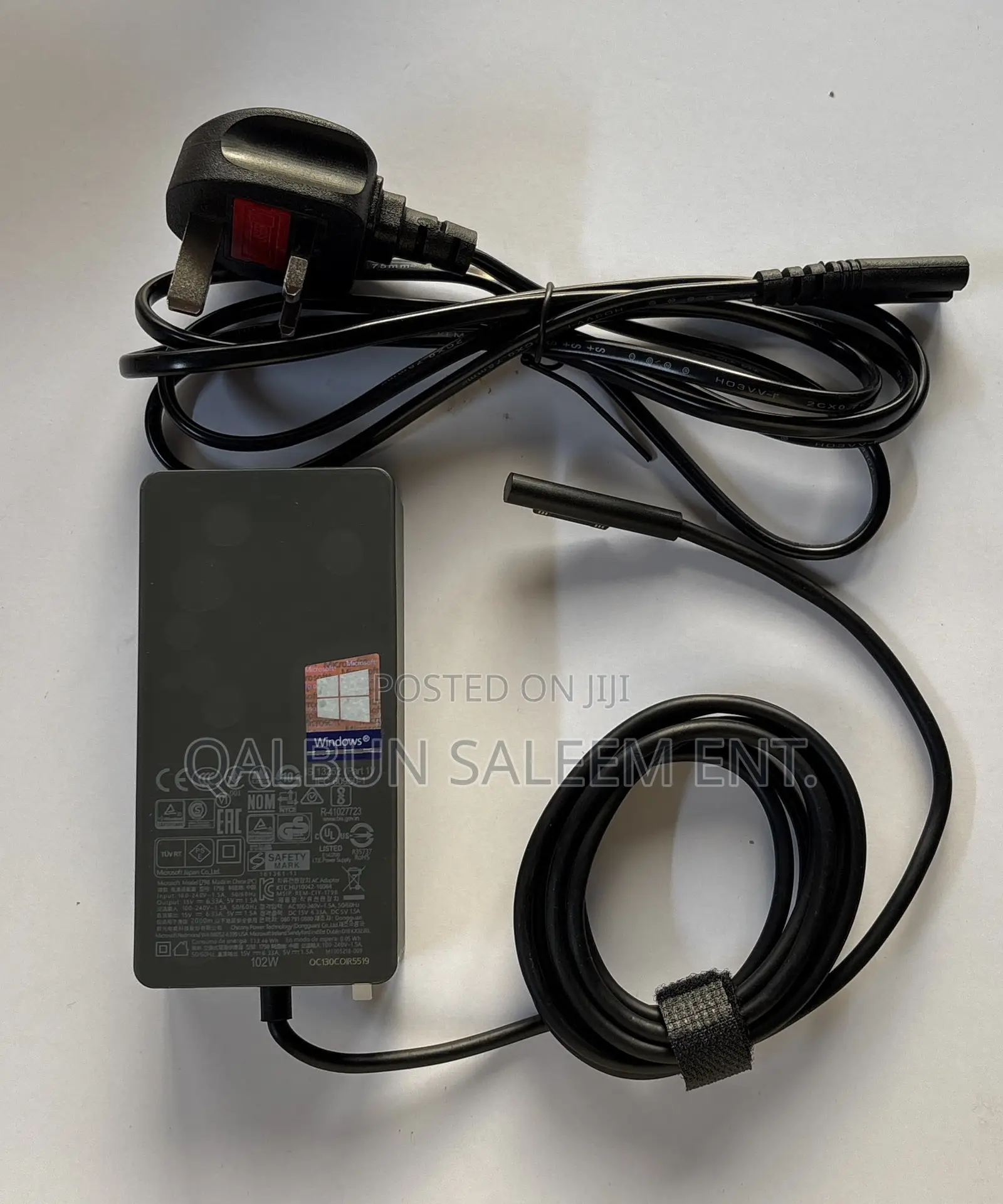 Brand-New Microsoft 15v 6.33a 102w Charger for Surface Pro X/9/8/7/6