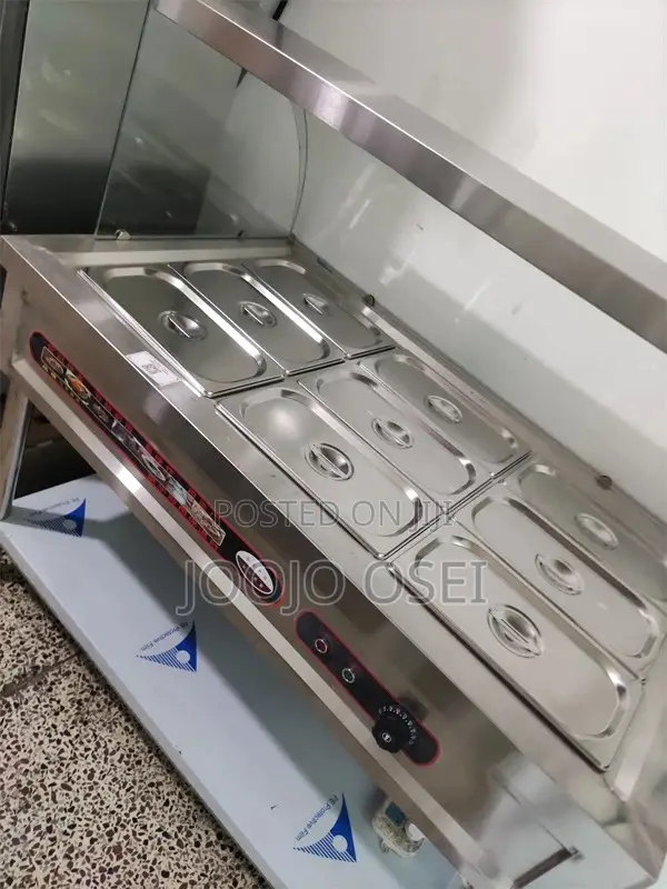 Quality Bain Marie Food Display Warmer 9 Compartments