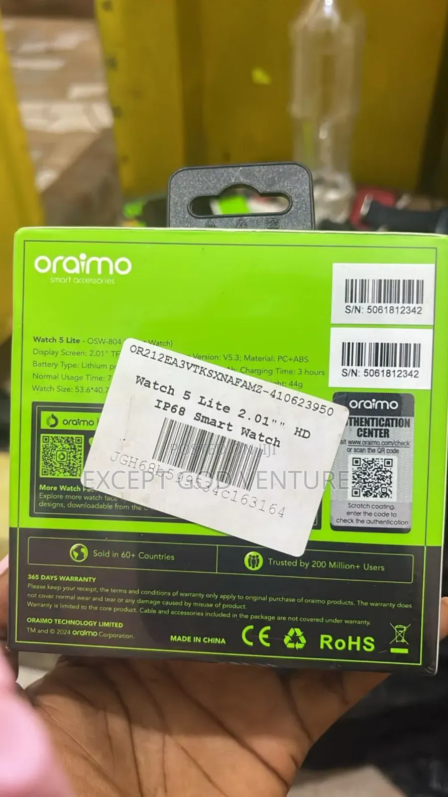 Oraimo Smart Watch