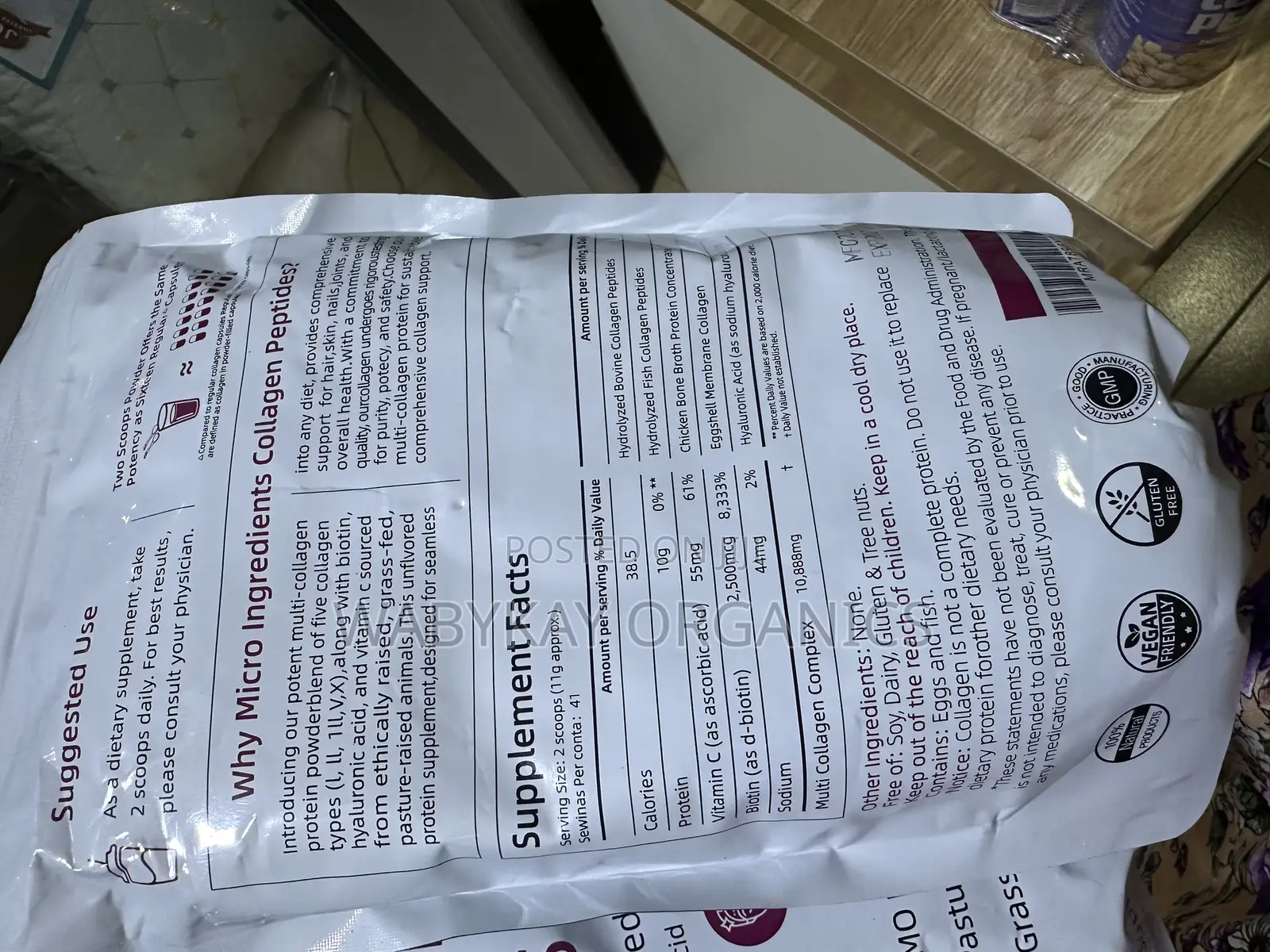 America Lhe Multi Collagen Peptise