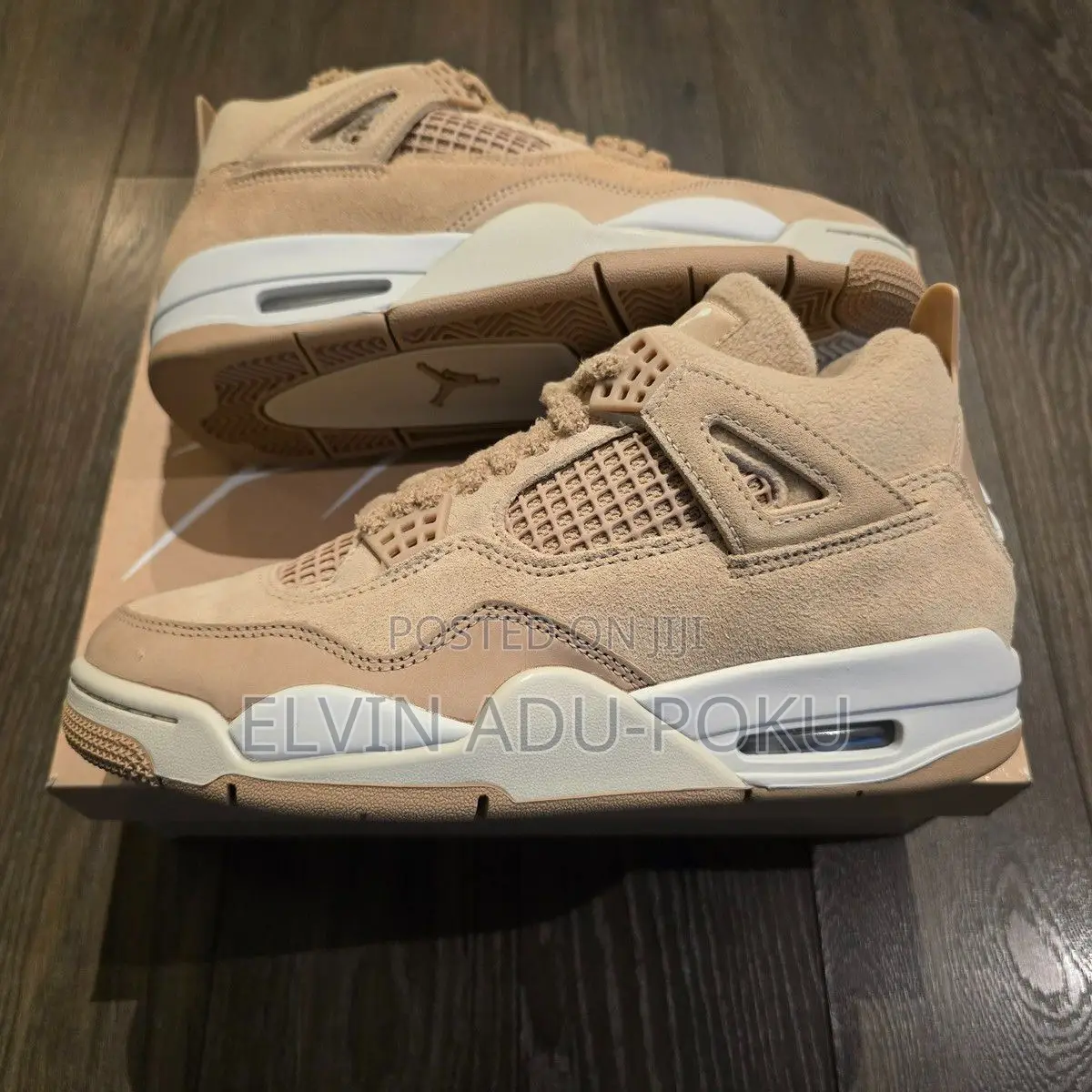 Nike Jordan 4 Retro ‘ Beige Cozy Girl ‘ Sneakers