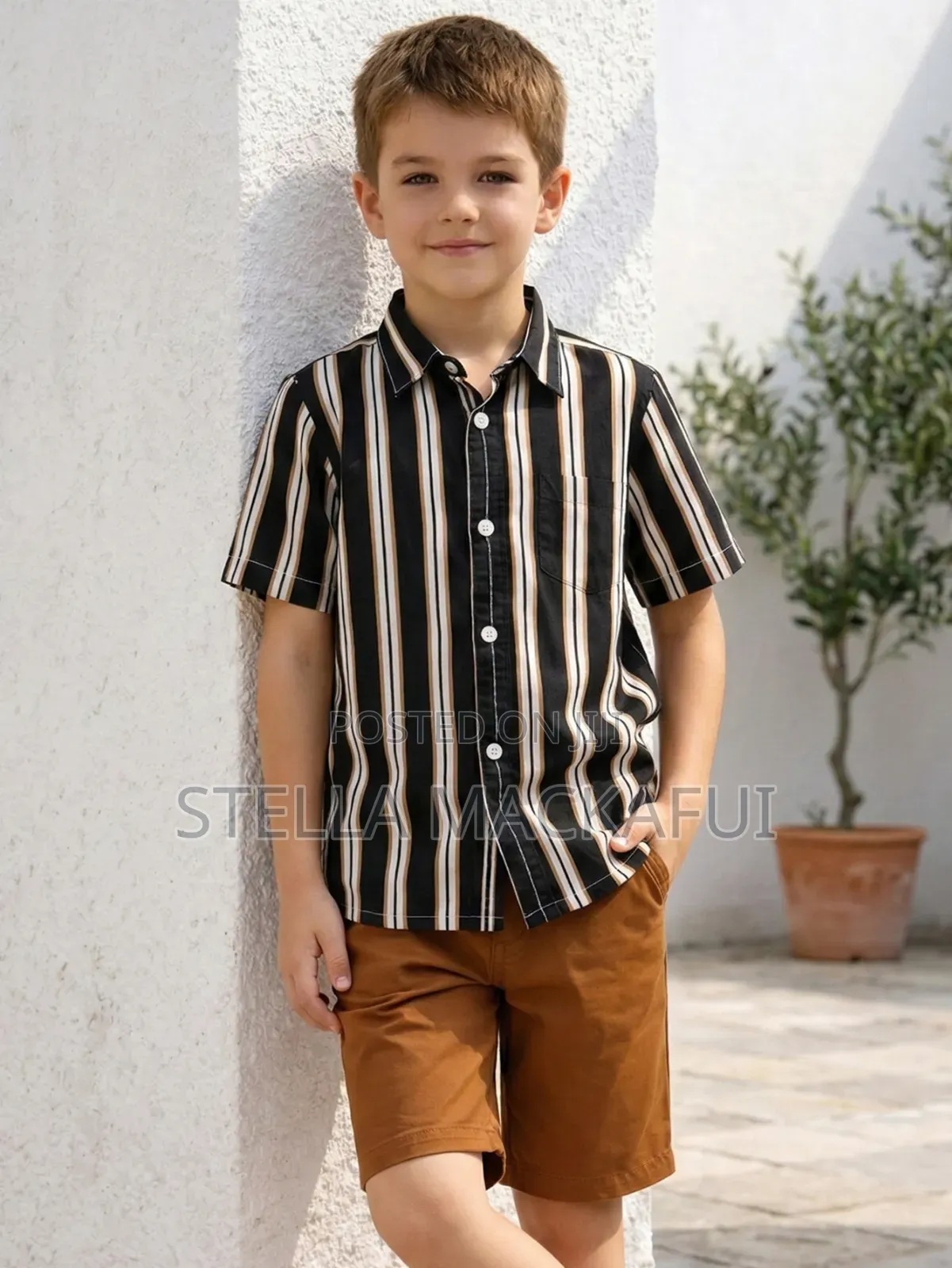 Cute Shirt With Shorts for 3-6yrs Only