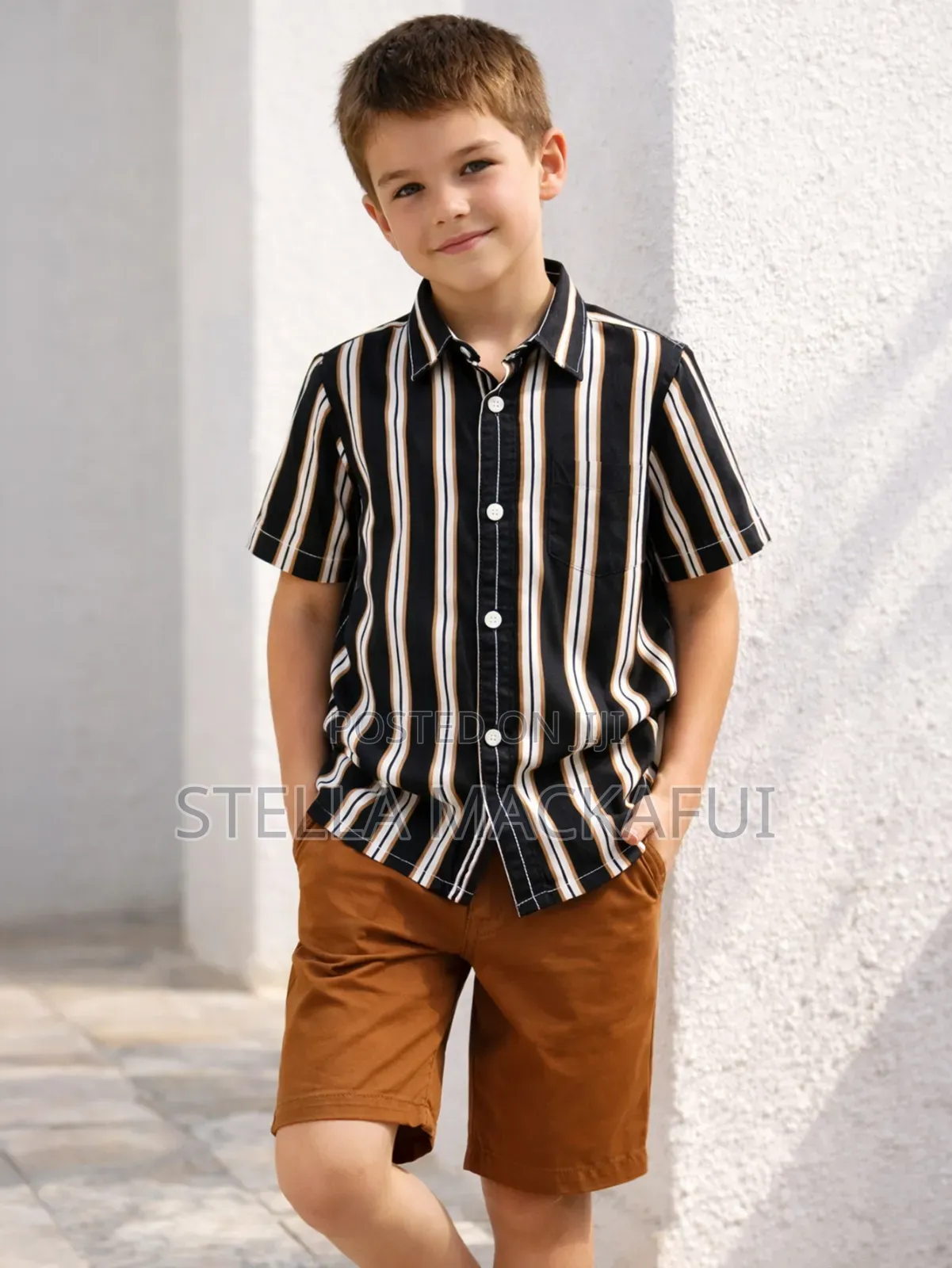 Cute Shirt With Shorts for 3-6yrs Only