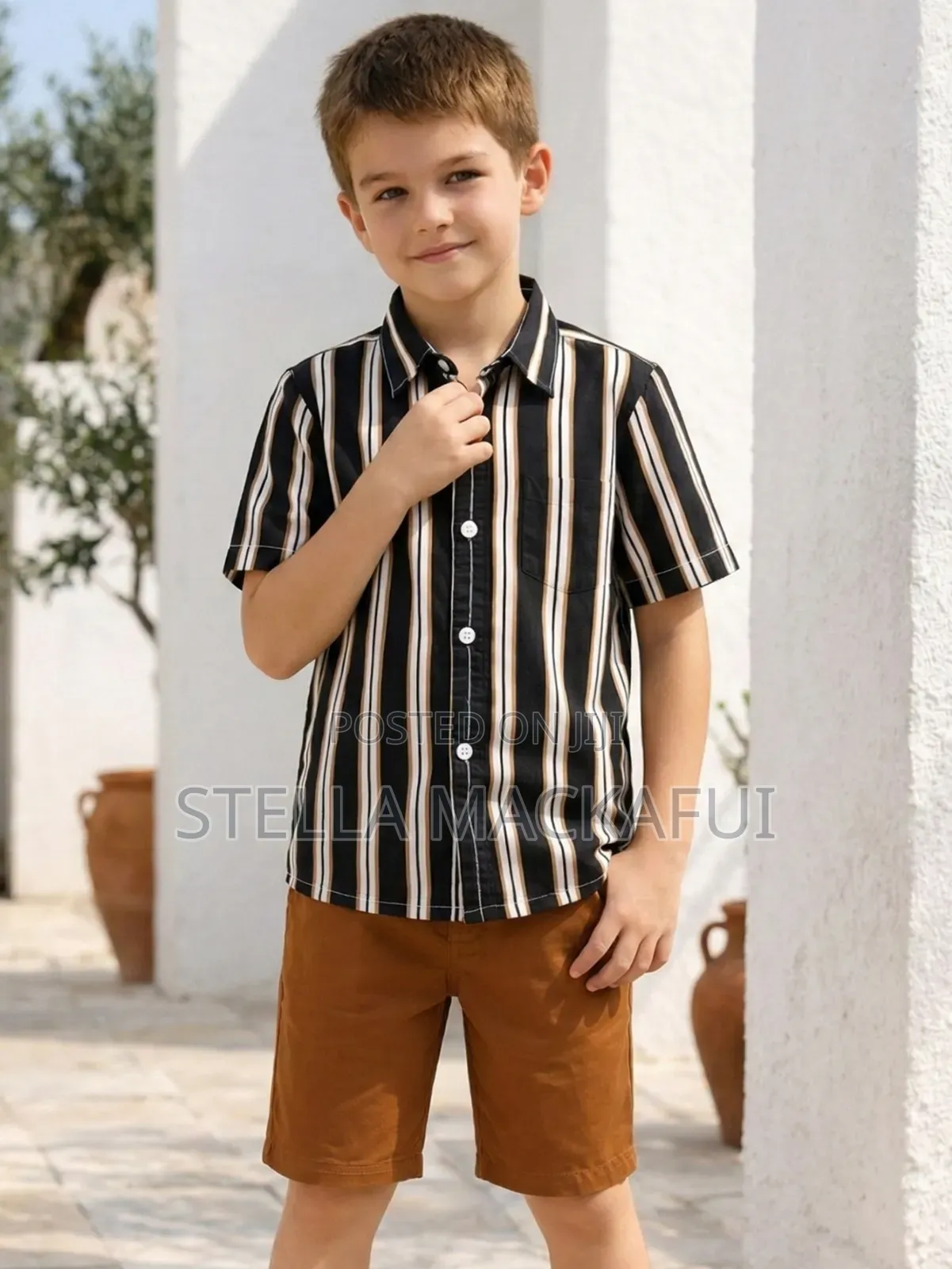 Cute Shirt With Shorts for 3-6yrs Only