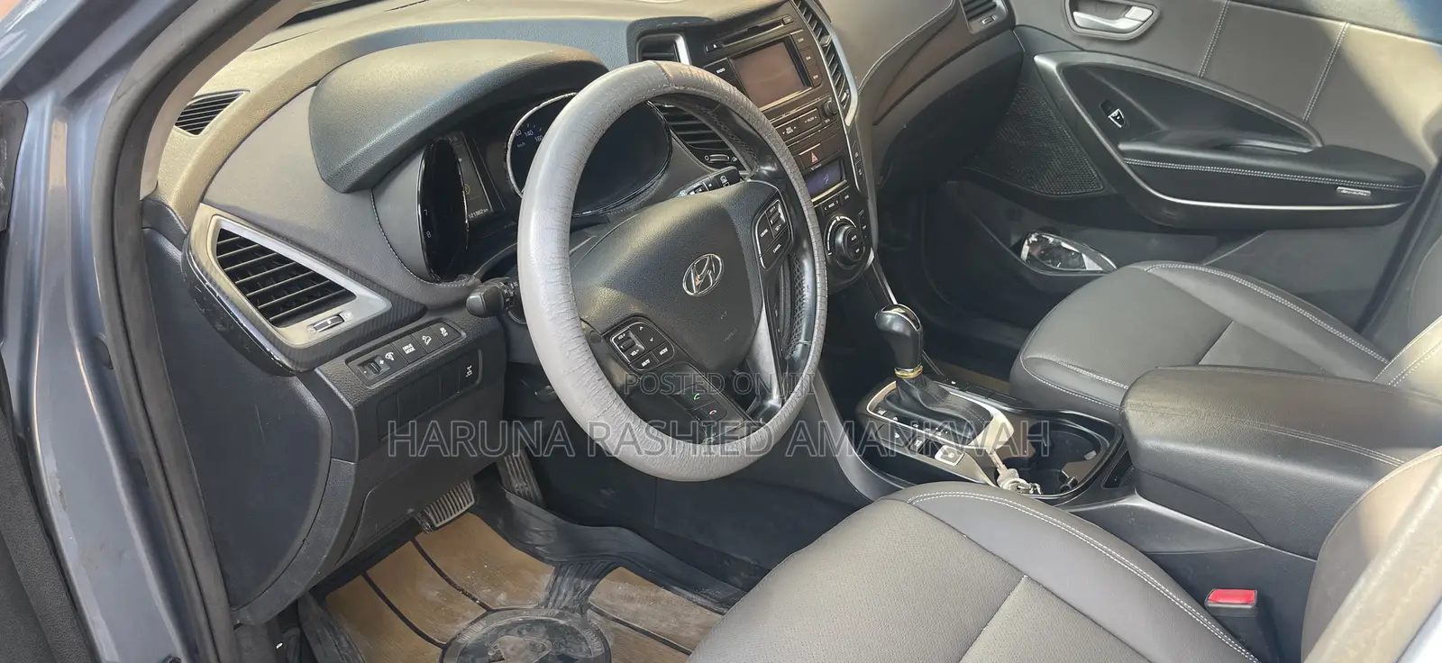 Hyundai Santa Fe Limited FWD 2017 Blue
