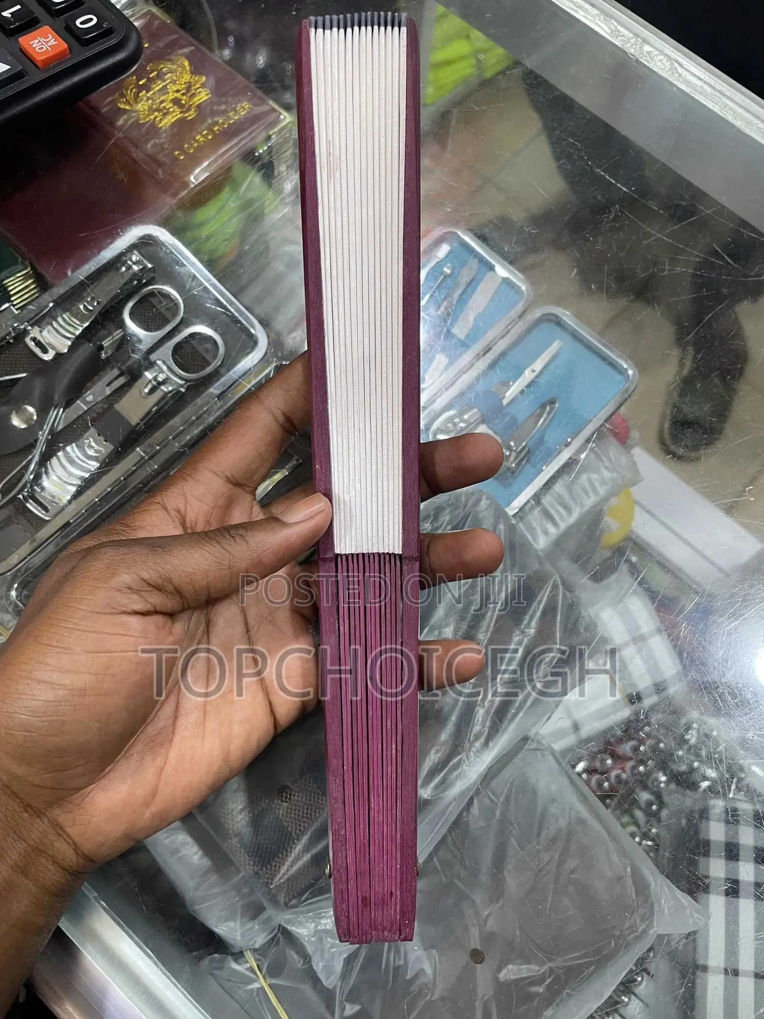Stylish Portable Hand Fan For Events, Weddings Church