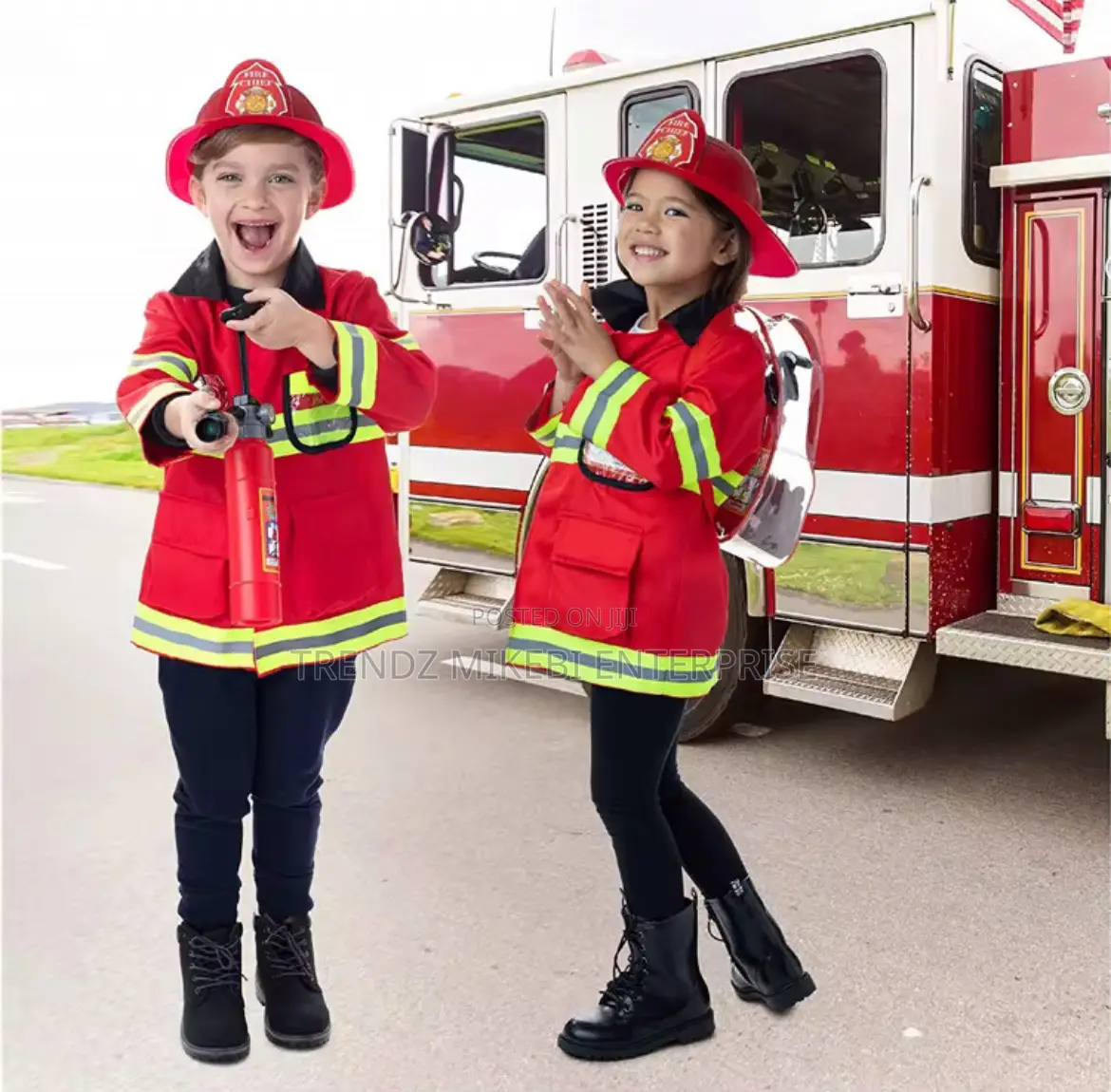 Fire Fighter Career Day Costume