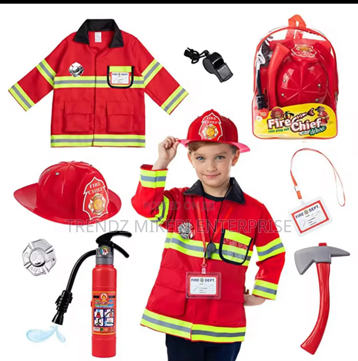 Fire Fighter Career Day Costume
