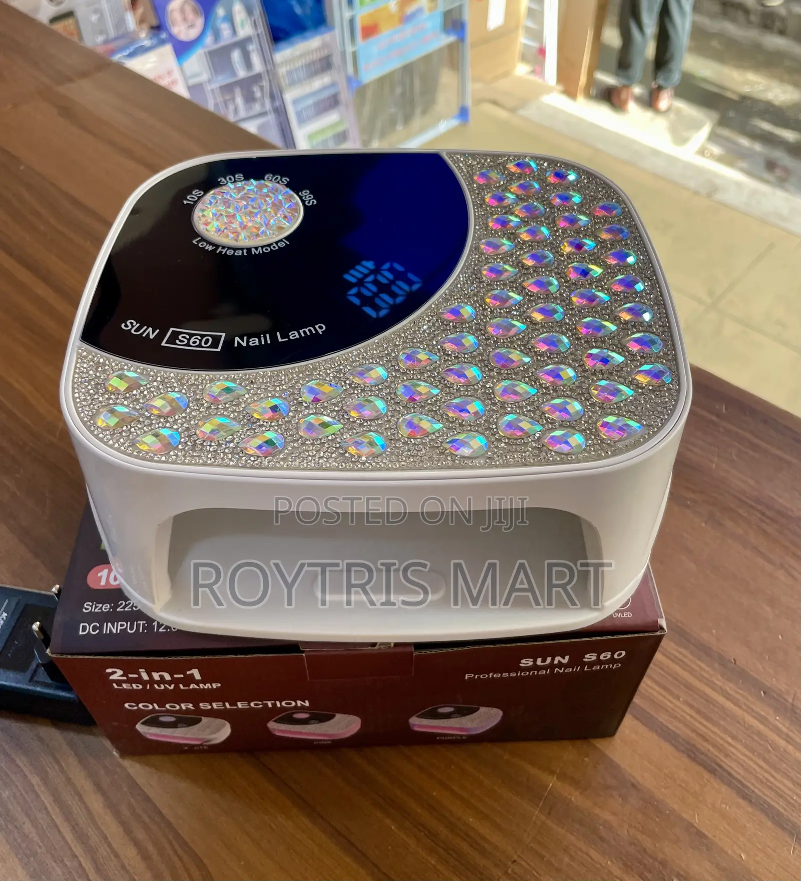 2 in 1 Rechargeable Uv/Led Nial Lamp