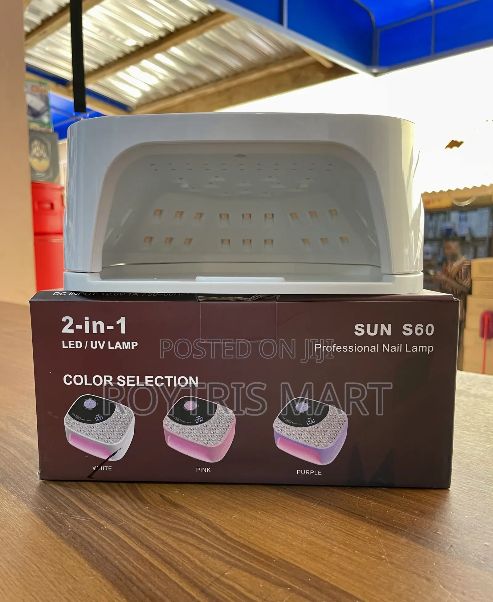 2 in 1 Rechargeable Uv/Led Nial Lamp