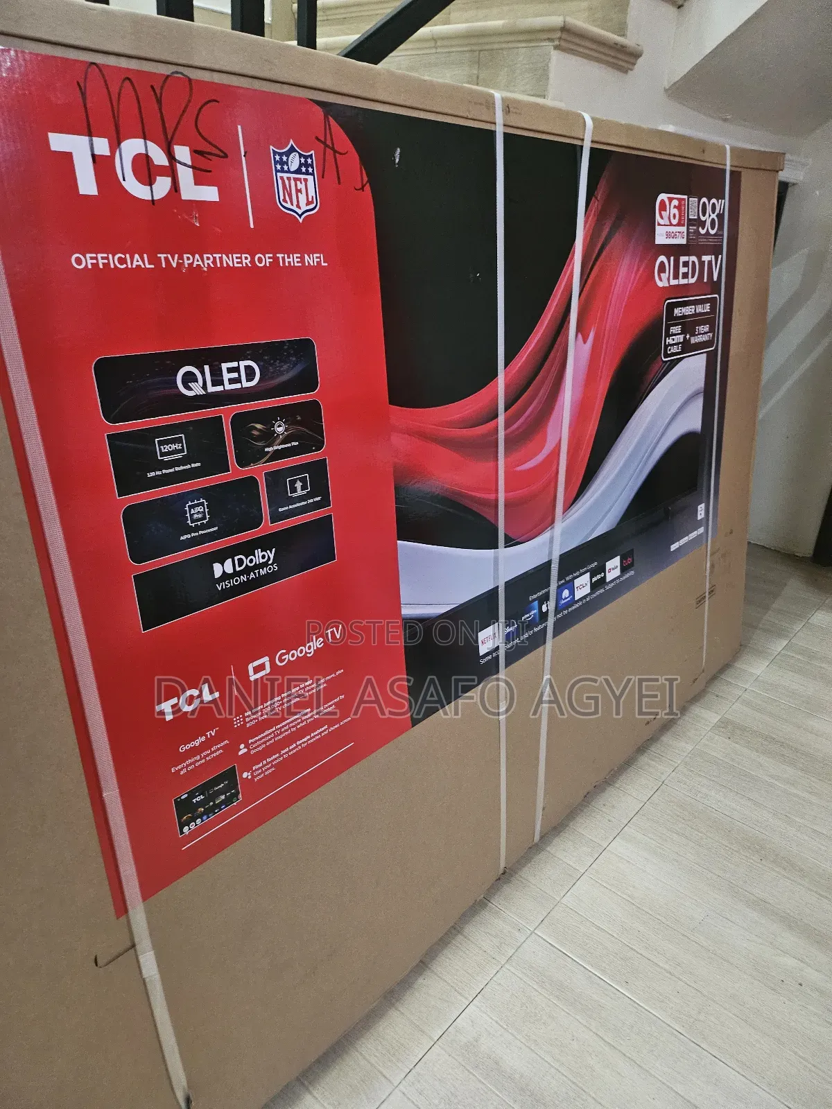 TCL Qled Tv 98"