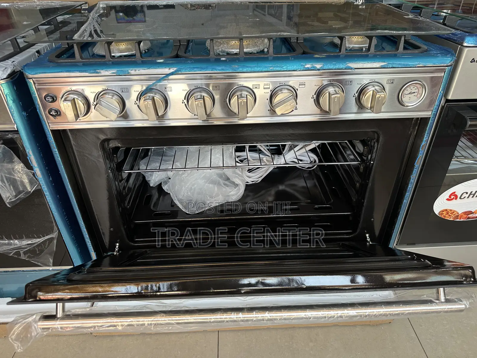 Gramplus 6 Burner Cooker With Oven and Grill