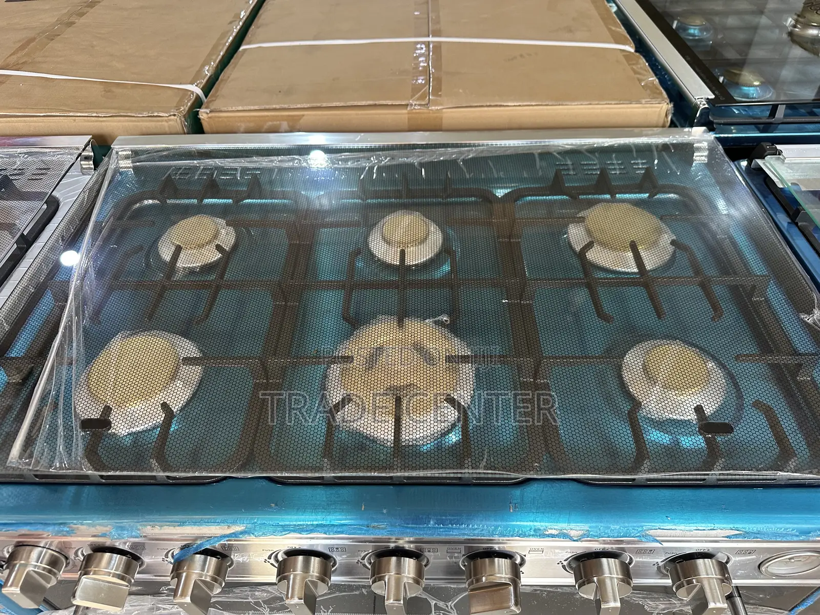 Gramplus 6 Burner Cooker With Oven and Grill