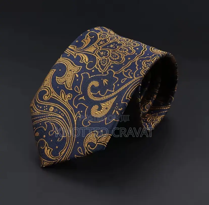 Blue Paisley Tie