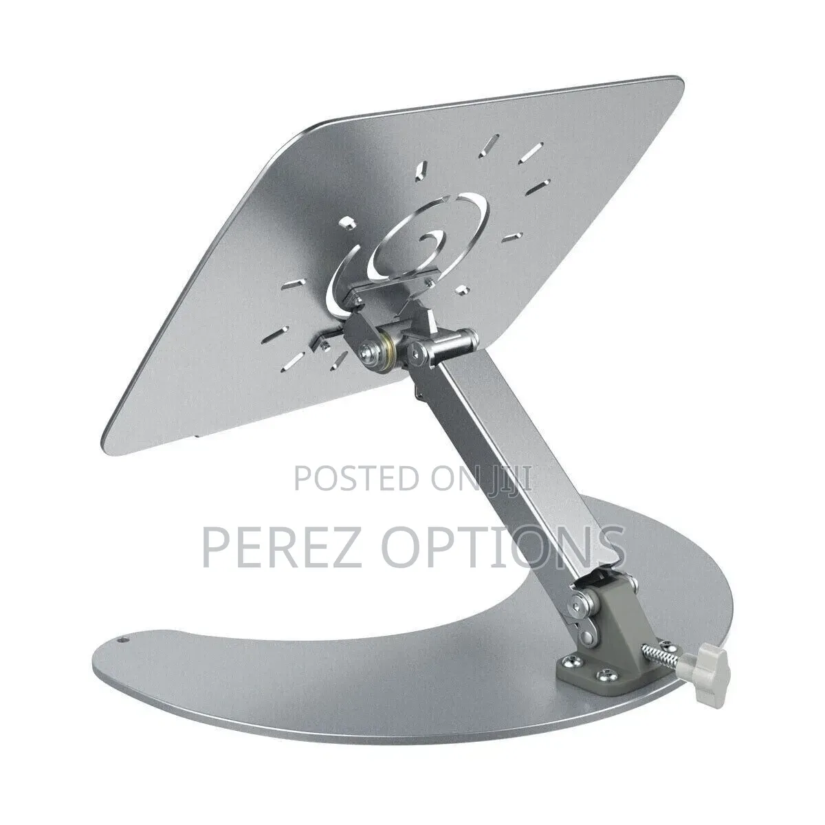 Adjustable Height-and-Angle Aluminum Laptop Stand