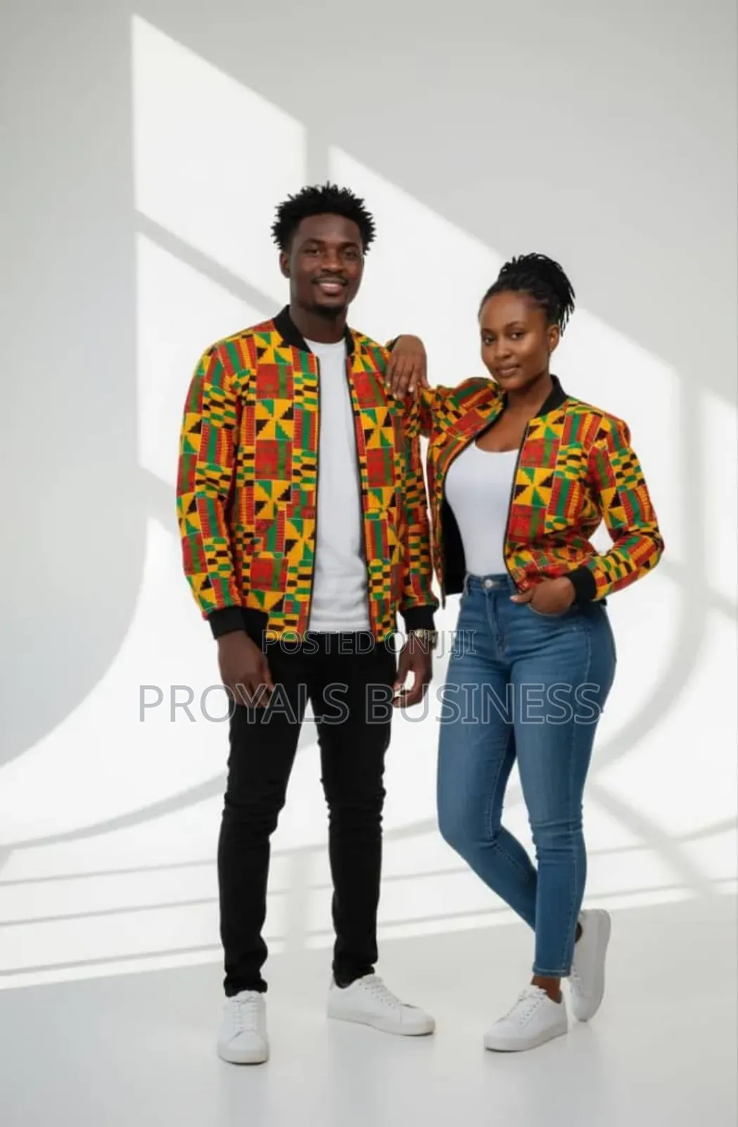 African Print Jacket