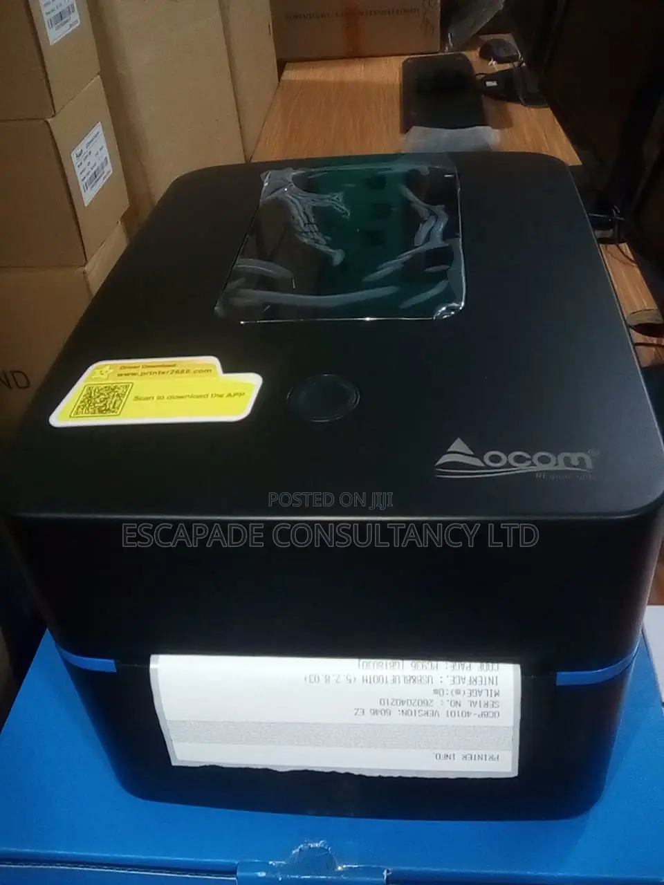 Direct Thermal Barcode Label Printer Ocbp-401dt