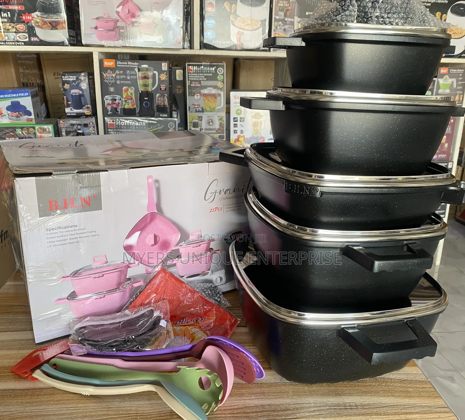 Granite Cookware Set for Kitchen Use