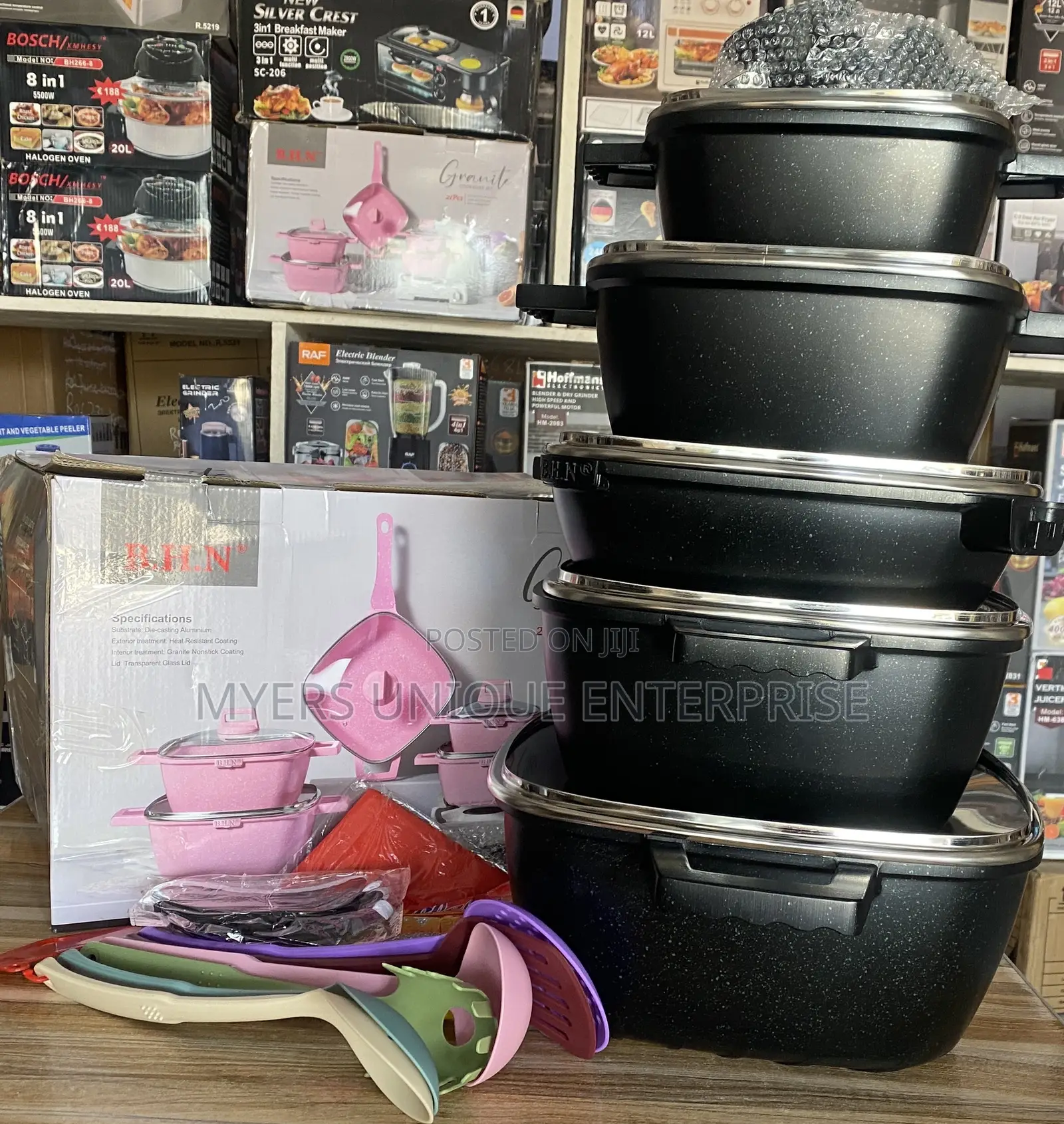 High Quality Granite Cookware Set ( 21 PCS )
