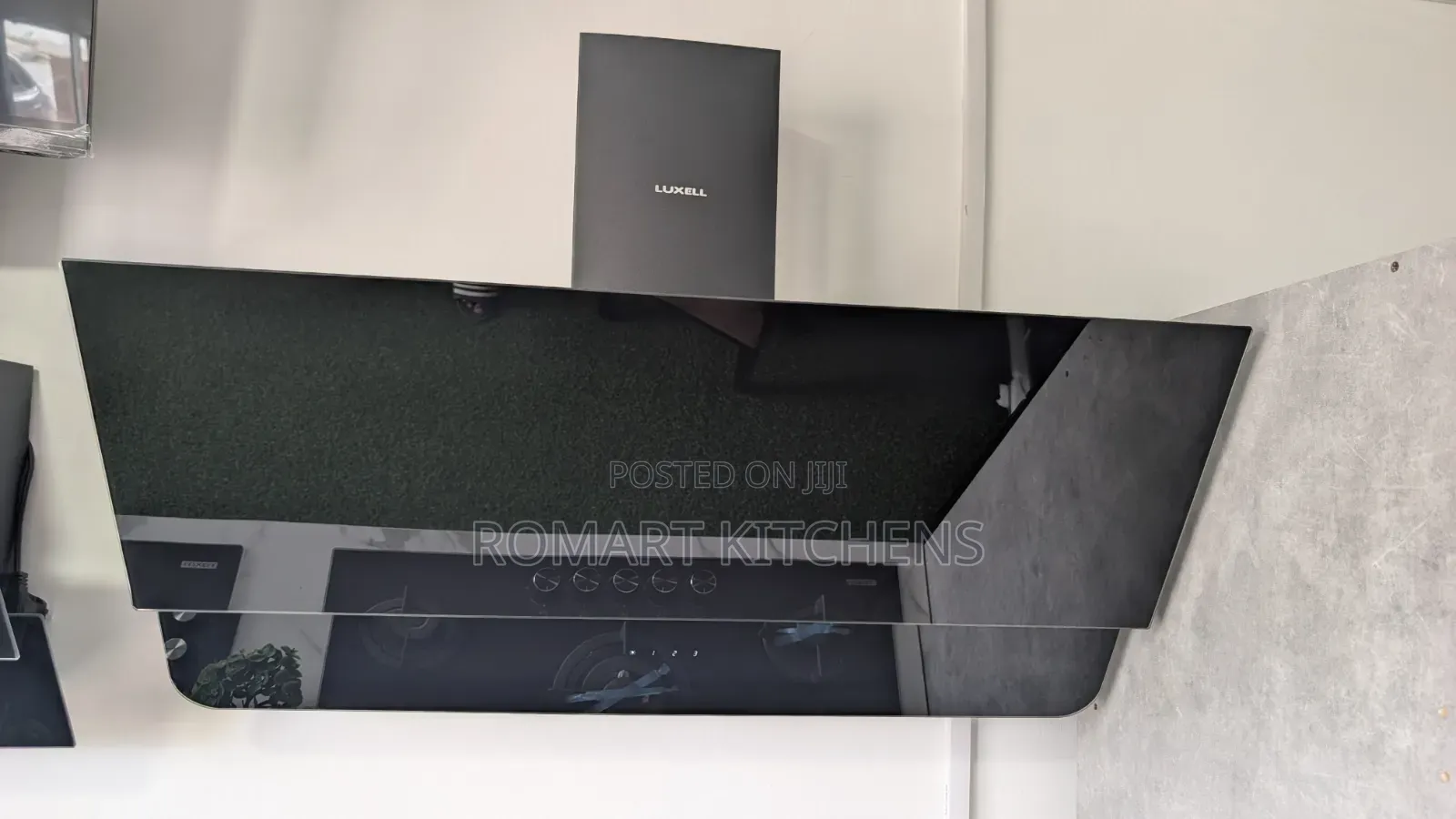 90cm Glass Chimney Hood Extractor With Remote Control