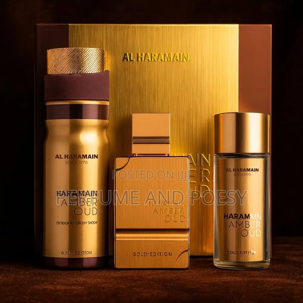 Al Haramain Amber Oud Gold Edition Gift Set