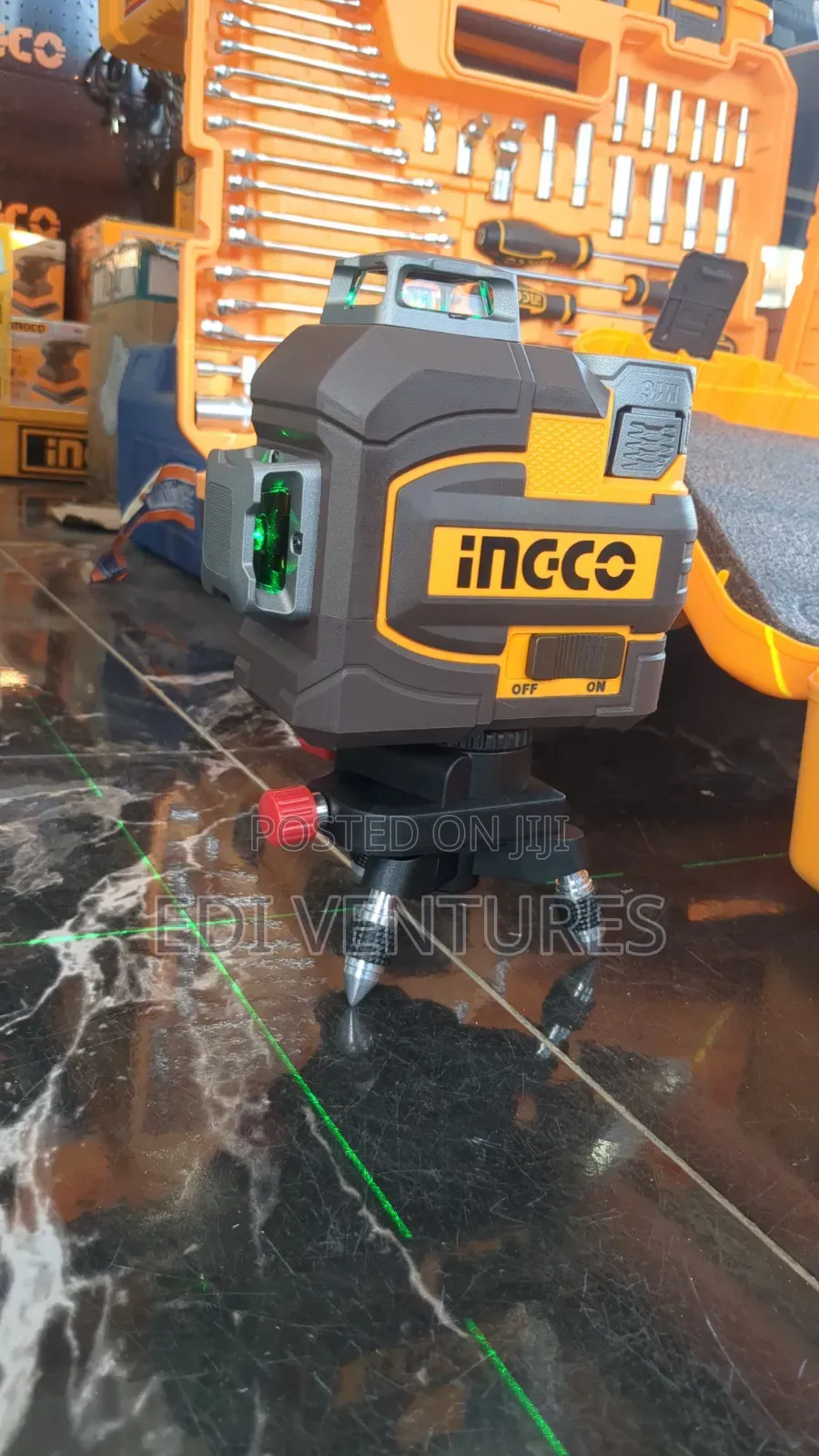 Ingco Cordless 3d Lasel Level - 12 Lines