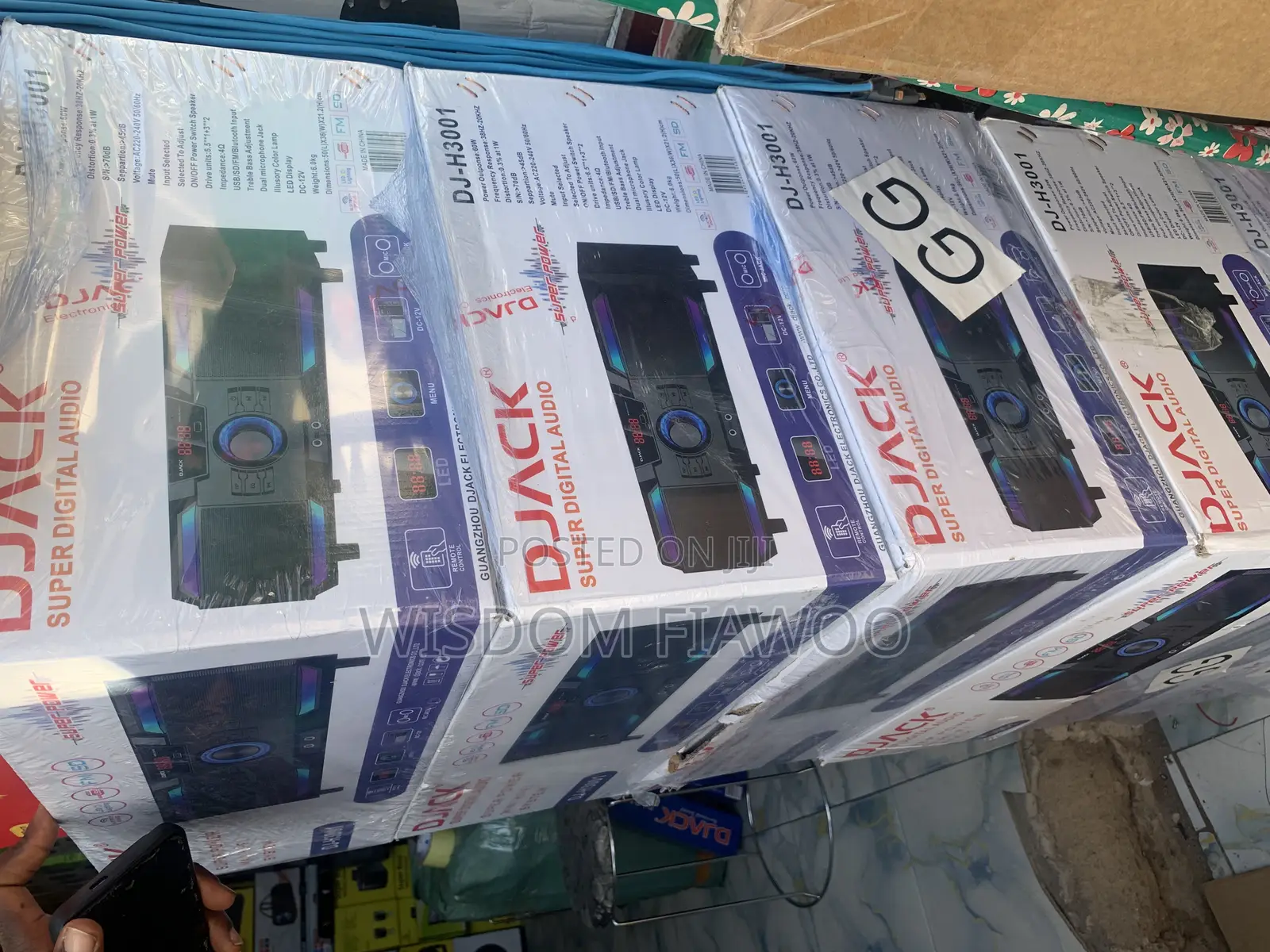 Djack Super Bass All in One Speaker