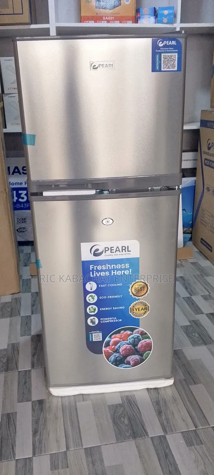 Double Door Fridge 108 Litres