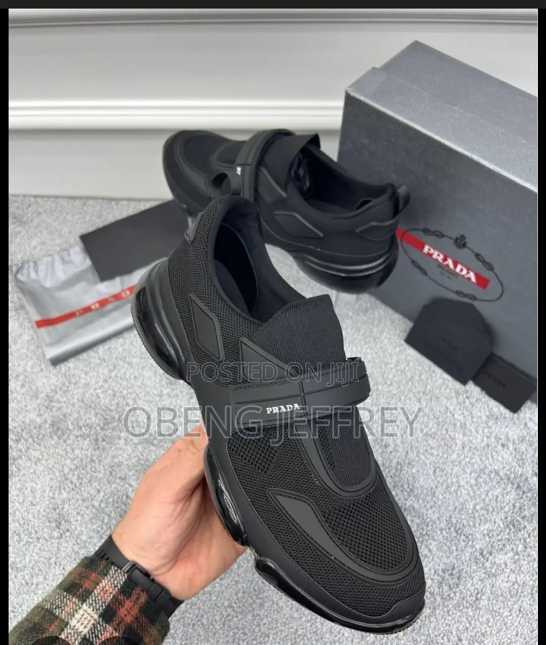 Original Prada Cloud Best Black